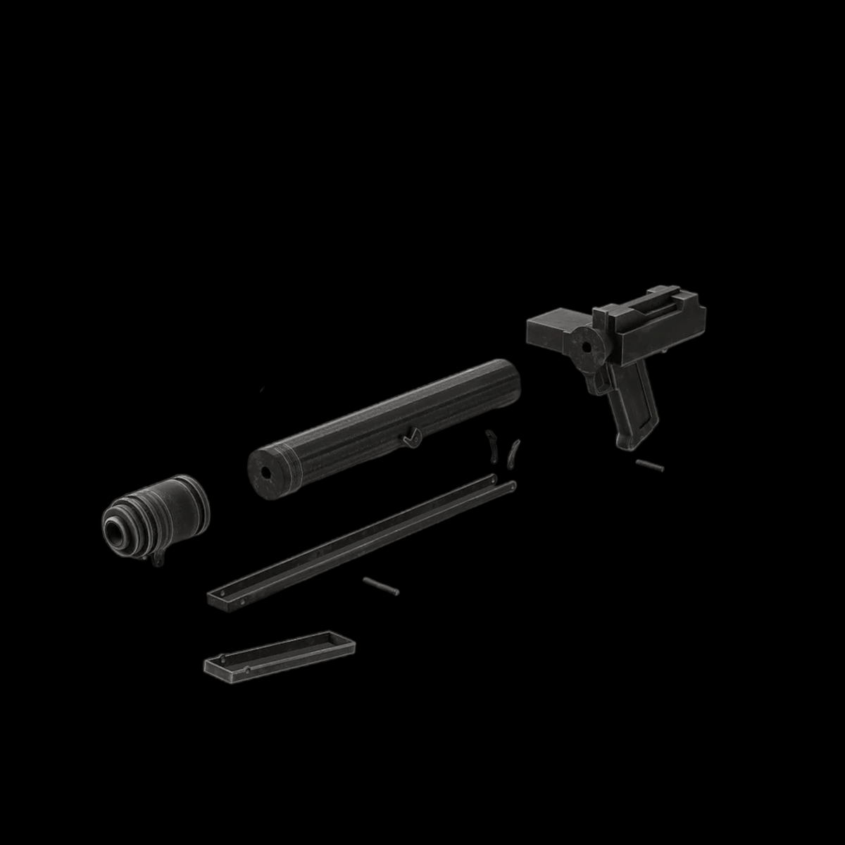 Animated DC-15 S Blaster Rifle - Printed DIY