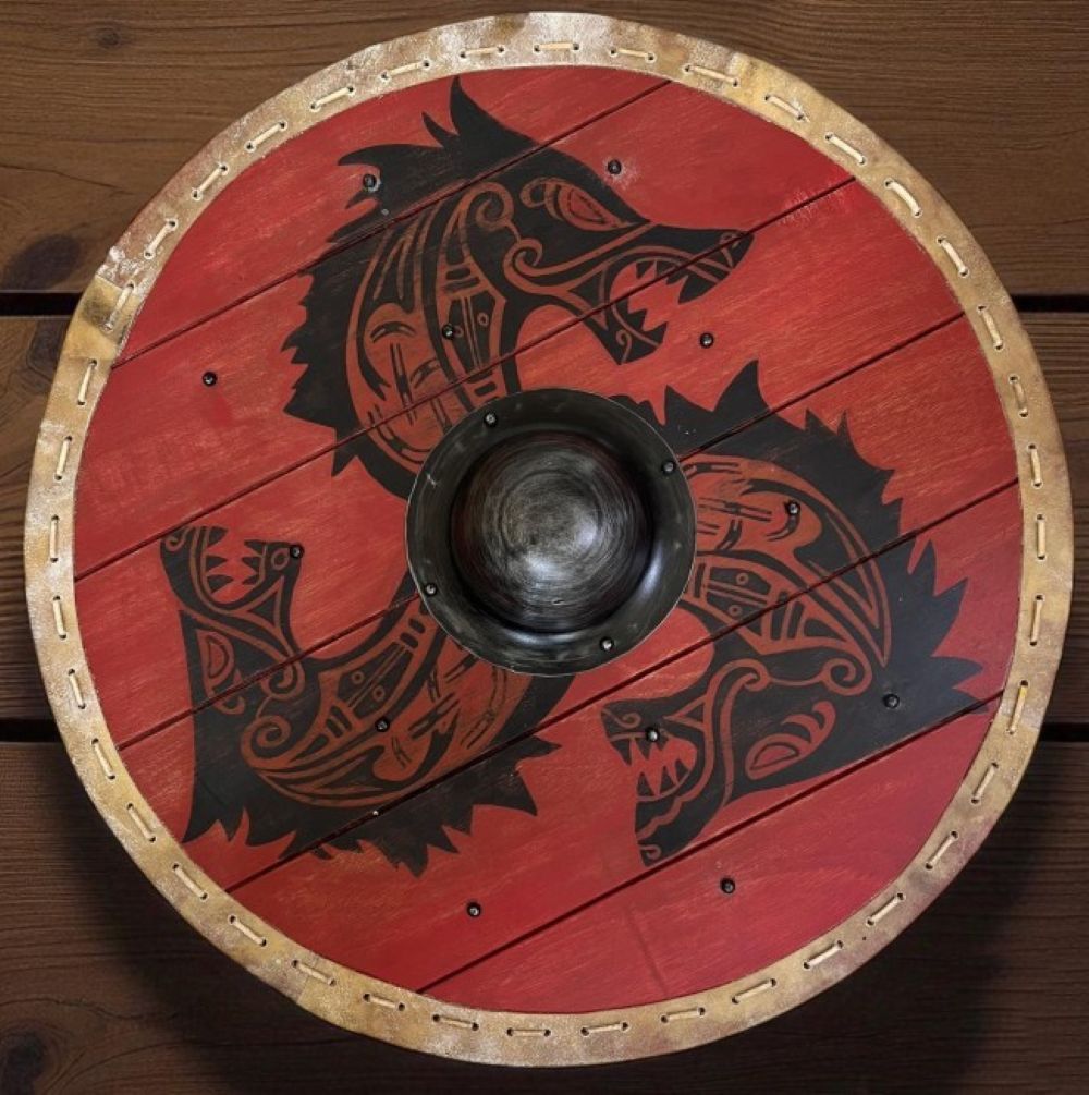 Fafnirs Viking Shield - 80cm