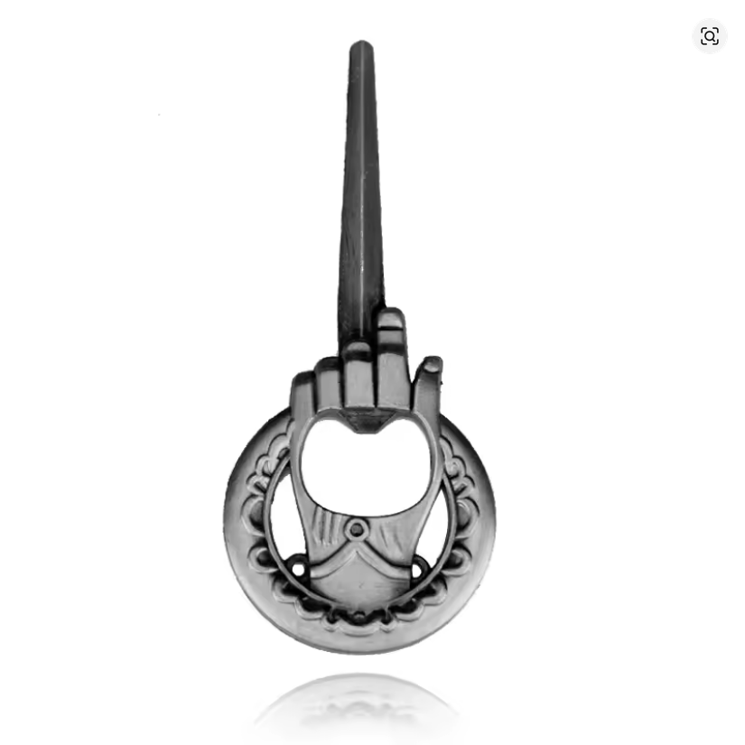 Hand of the King Brooch - Bottle Opener
