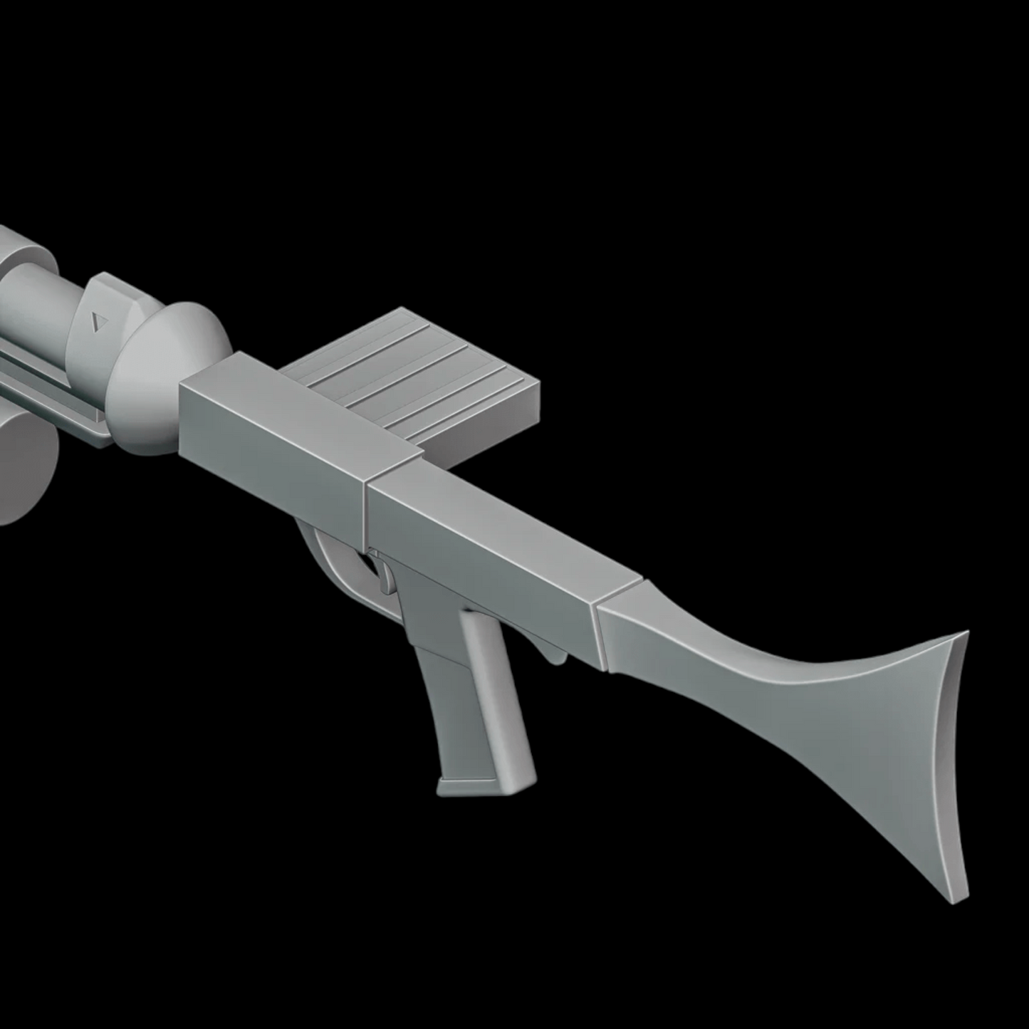 DC-15A Blaster Rifle Animated - Printed DIY