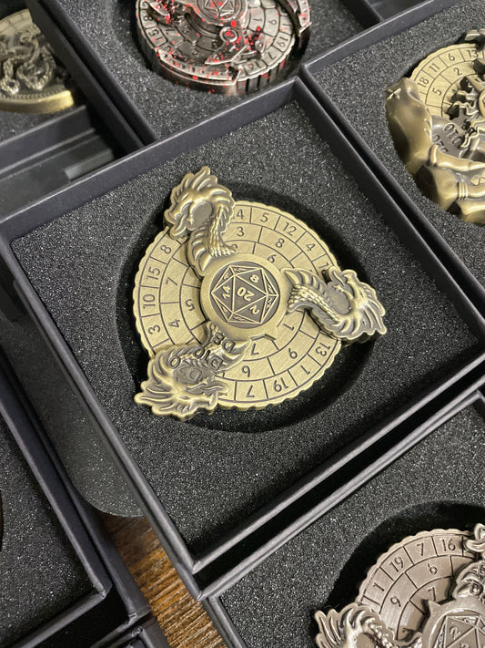 Round Dice Spinner