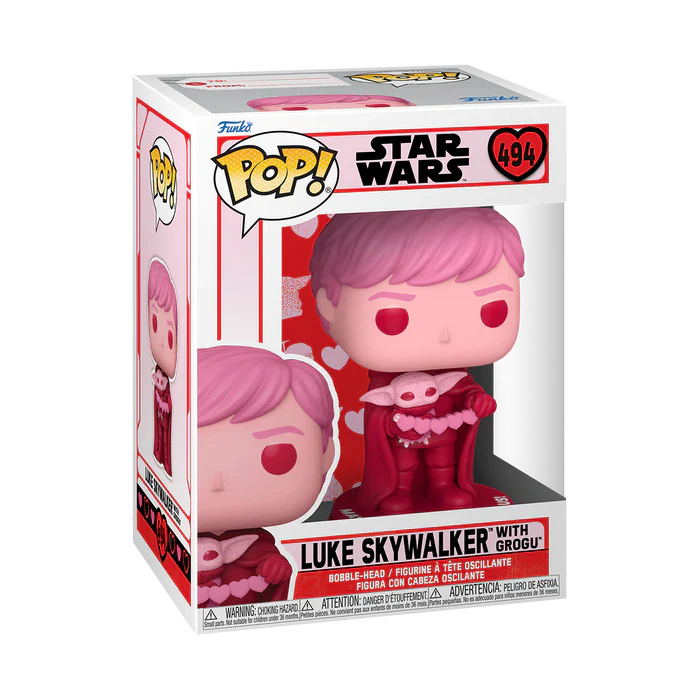 POP Star Wars: Valentines S2 - Luke & Grogu - ES Sabers