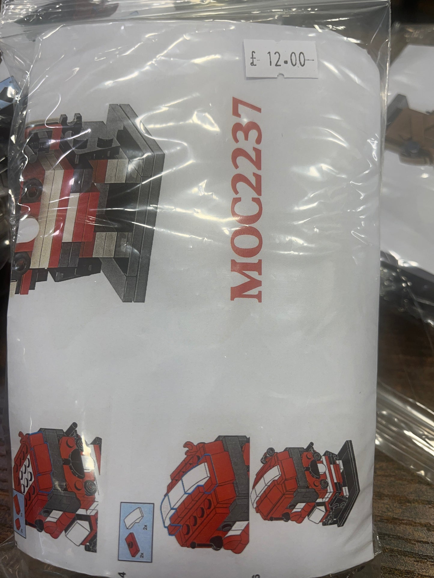 Red Trooper - MOC Micro Blocks