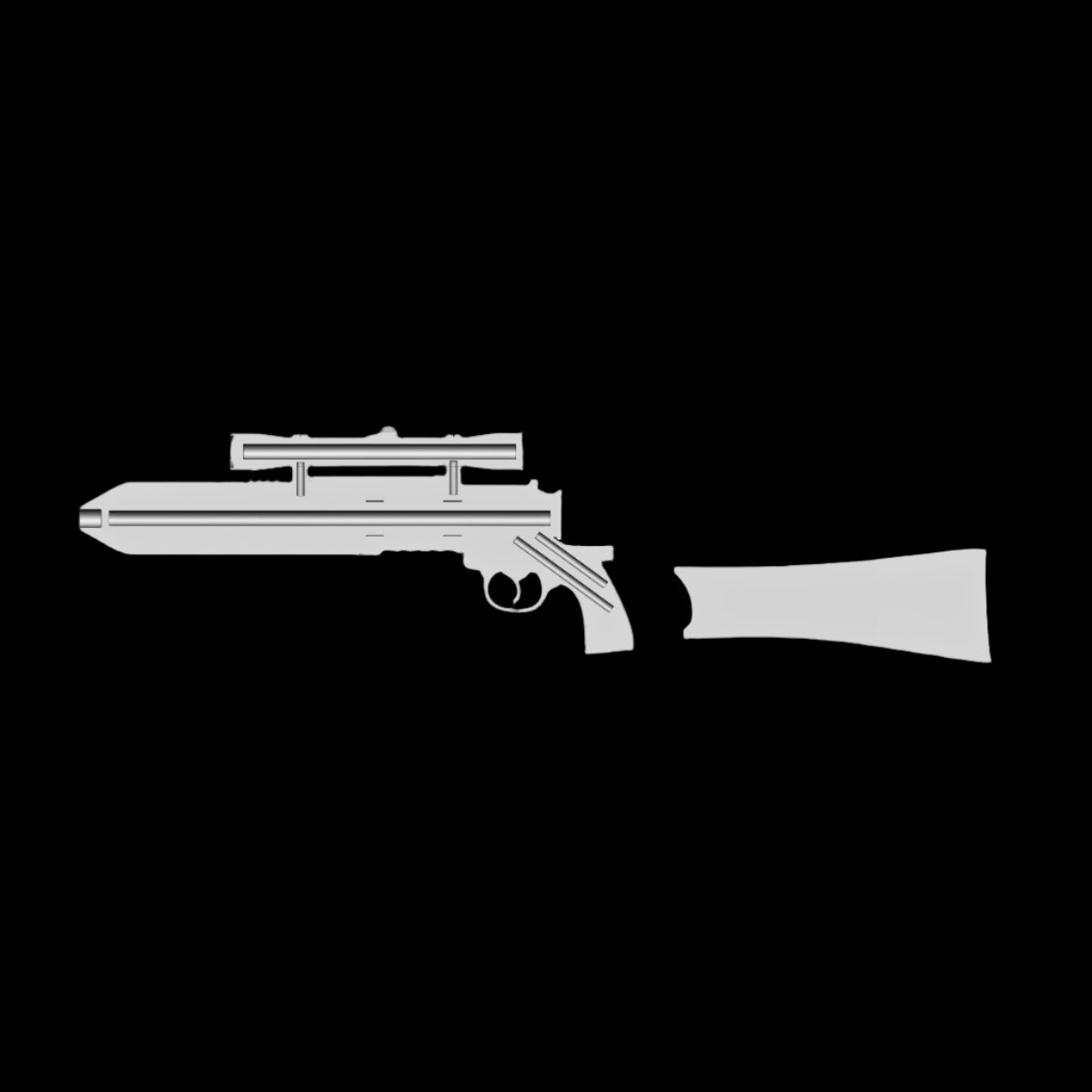 Boba Fett EE3 Blaster - Printed DIY
