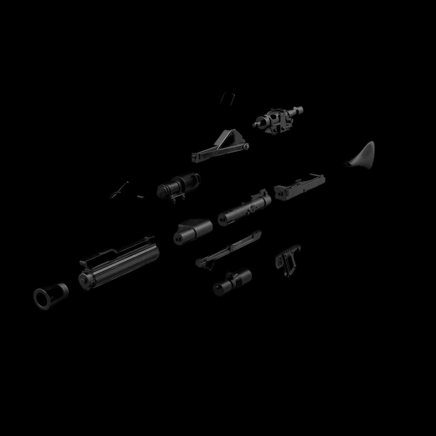 DC-15LE Blaster Rifle - Printed DIY