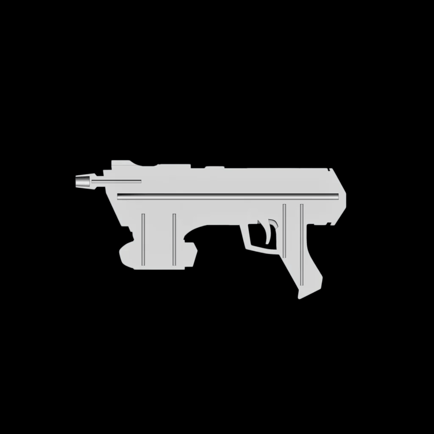 DC-17M Animated Republic Commando Blaster - Printed DIY