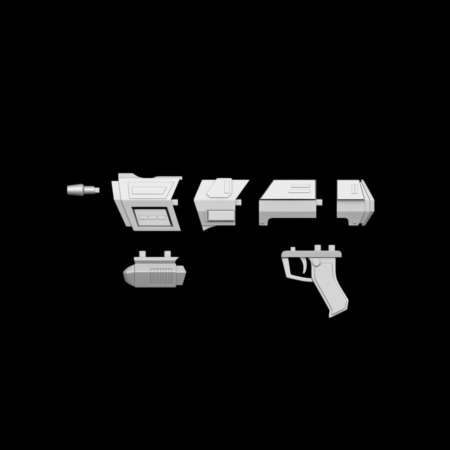 DC-17M Animated Republic Commando Blaster - Printed DIY