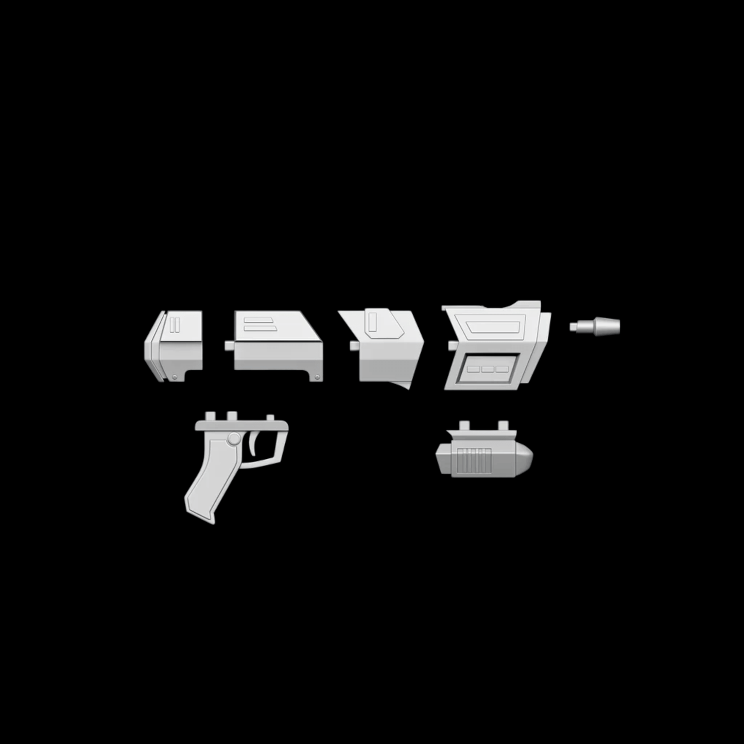 DC-17M Animated Republic Commando Blaster - Printed DIY