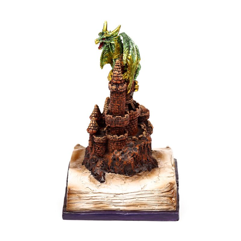 Dark Legends LED Enchanted Fairytale Castle Earth Dragon