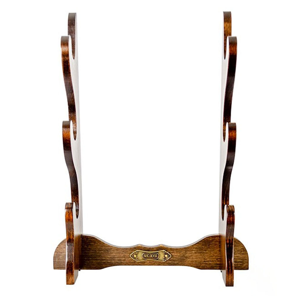 Display Stand - 3 Swords/Pistols - Wooden
