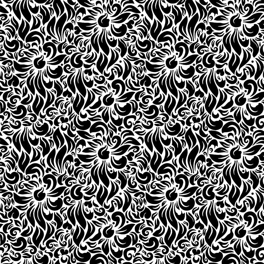 Etching - Floral