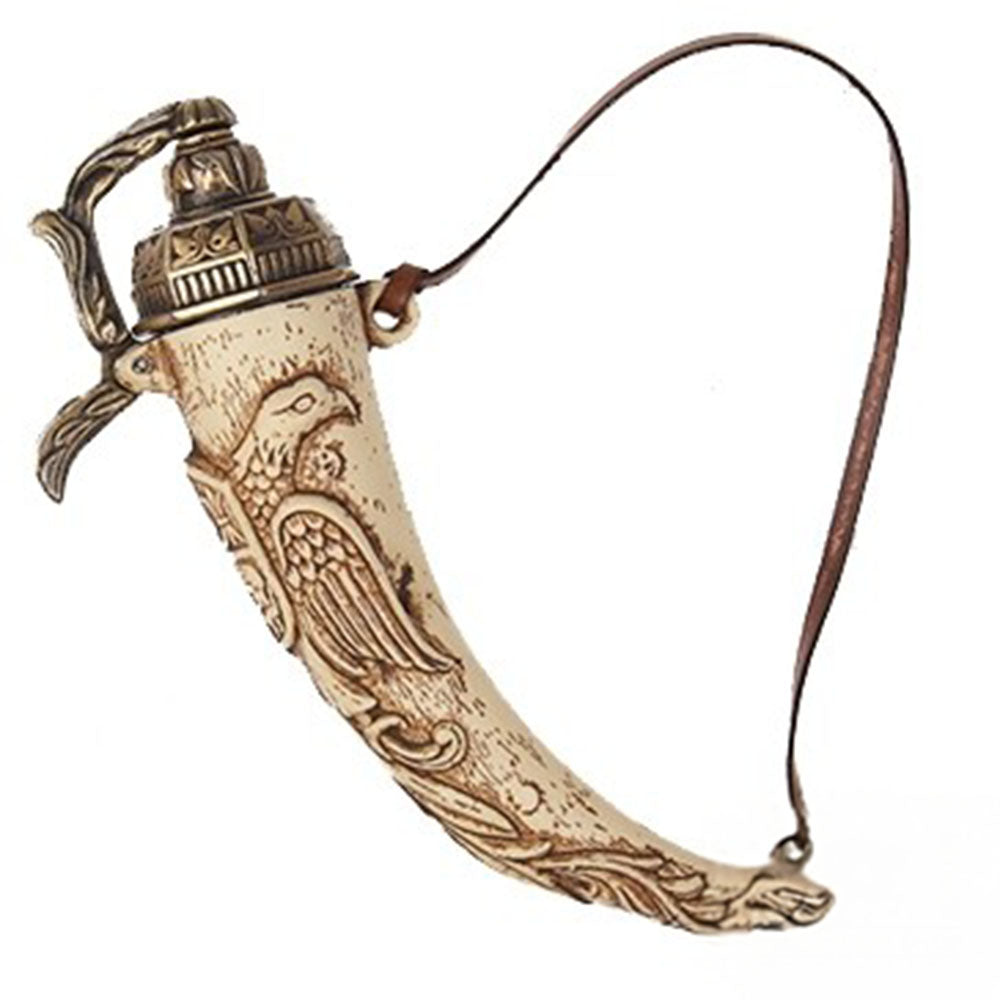 Horn Powder Flask