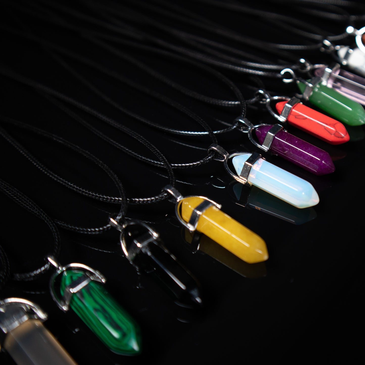 Kyber Crystal Pendant Necklace
