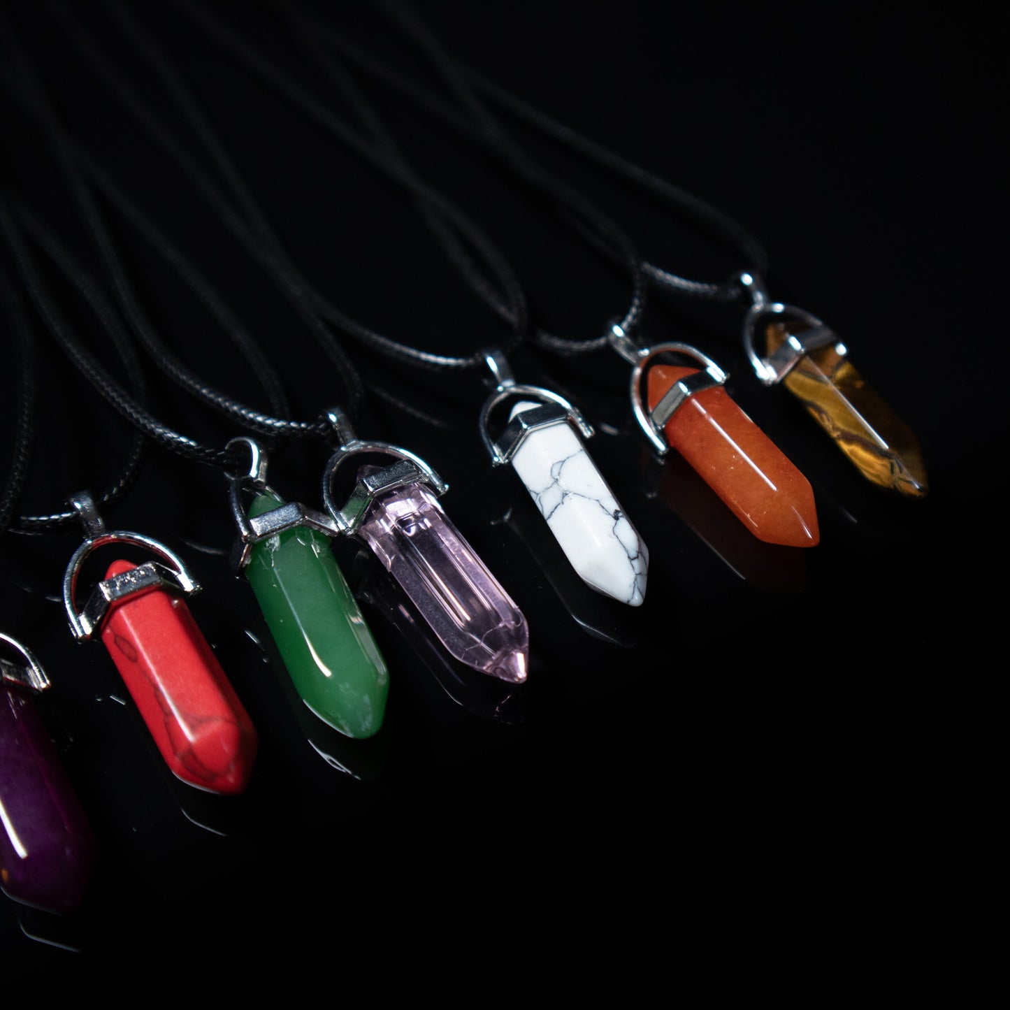 Kyber Crystal Pendant Necklace