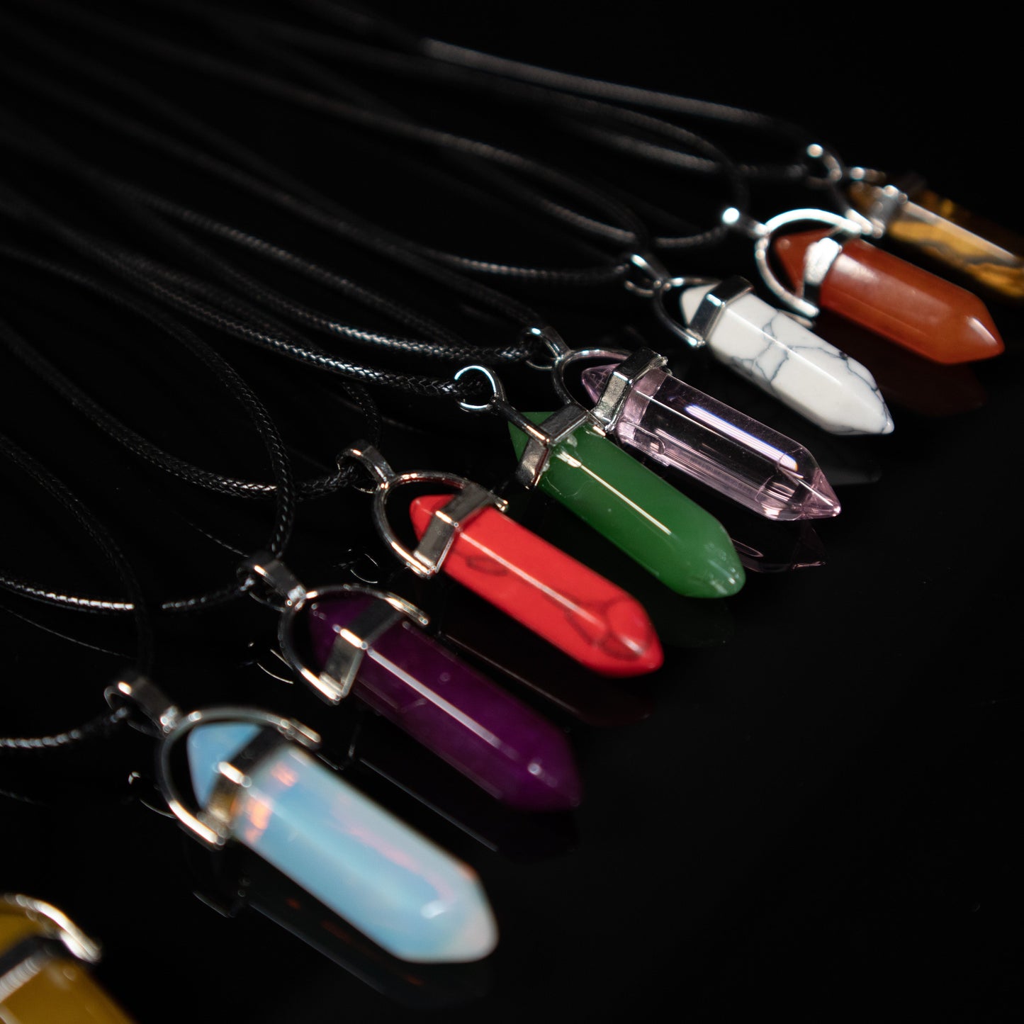 Kyber Crystal Pendant Necklace
