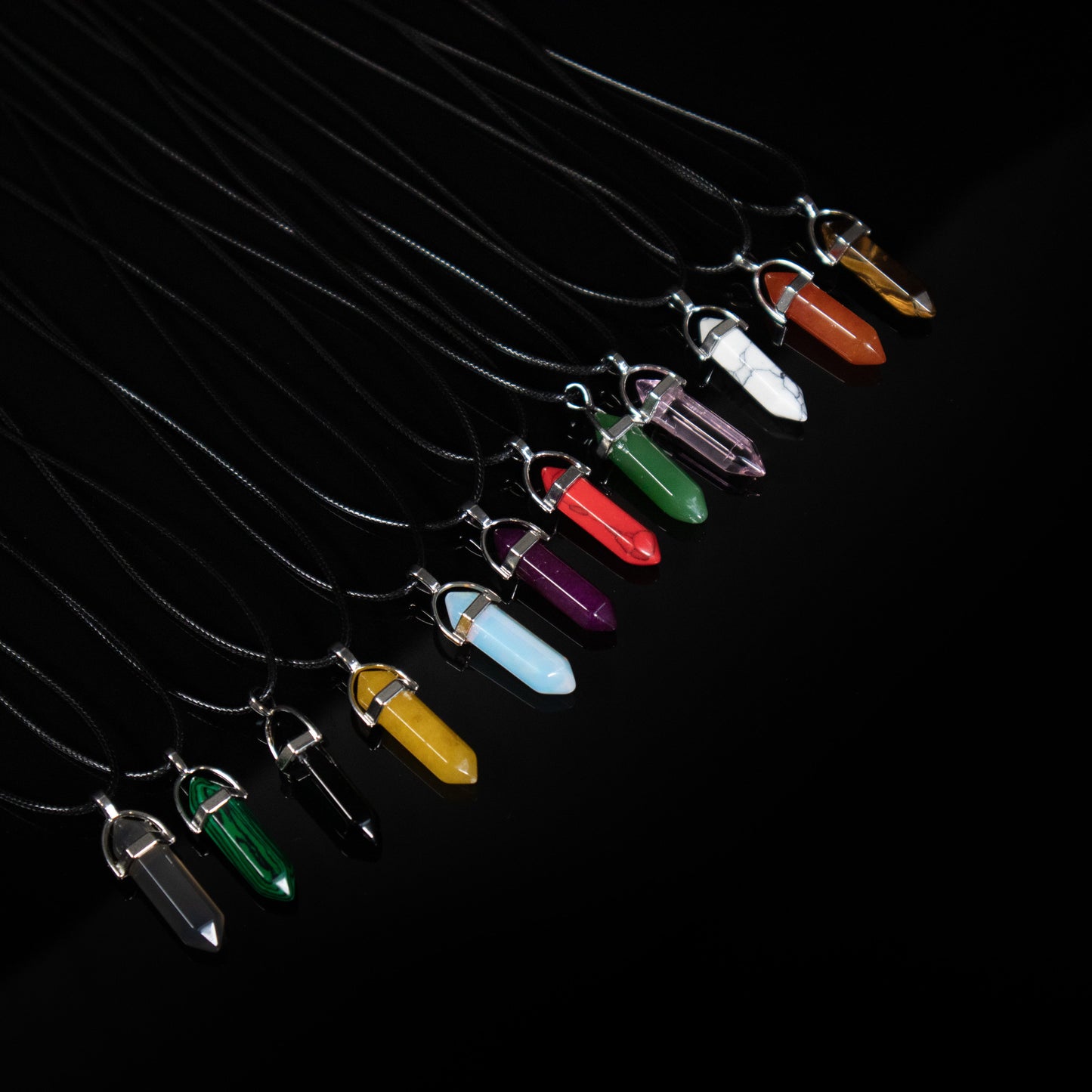 Kyber Crystal Pendant Necklace