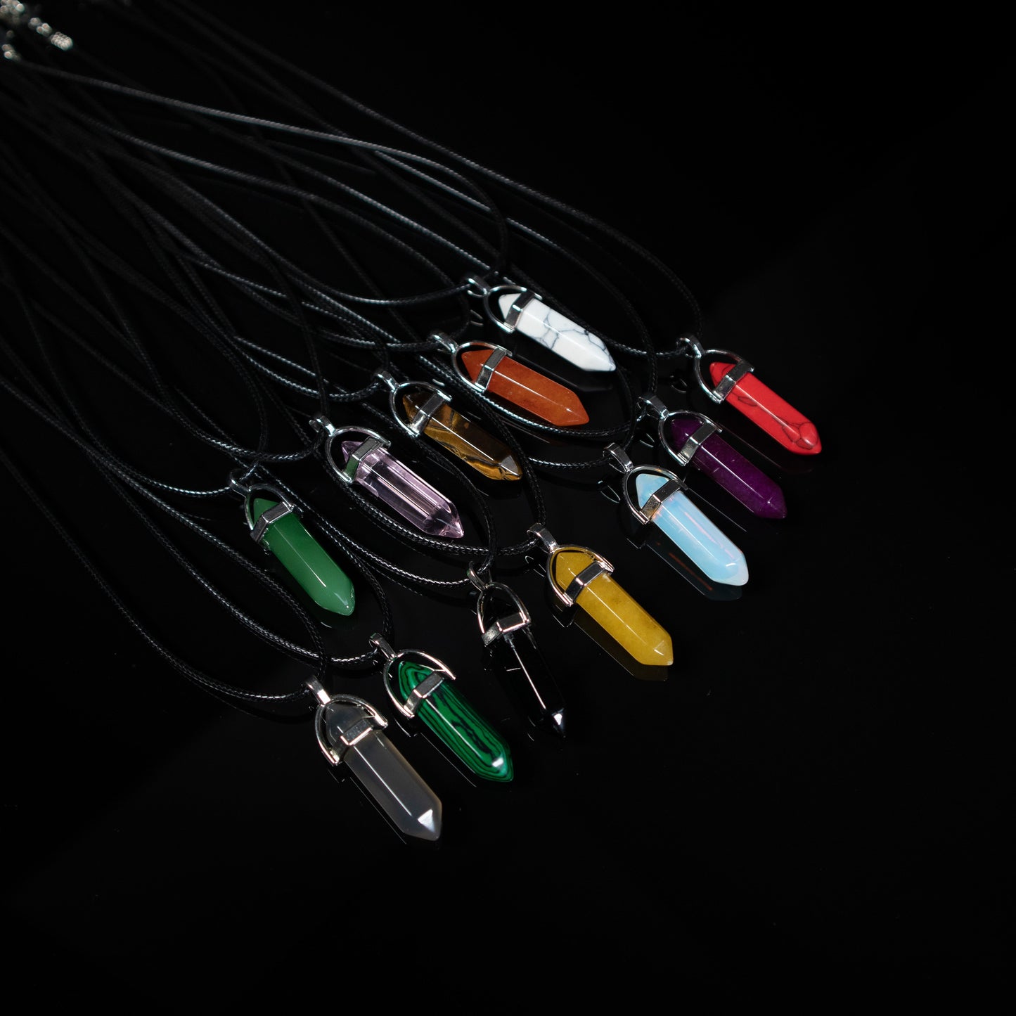 Kyber Crystal Pendant Necklace