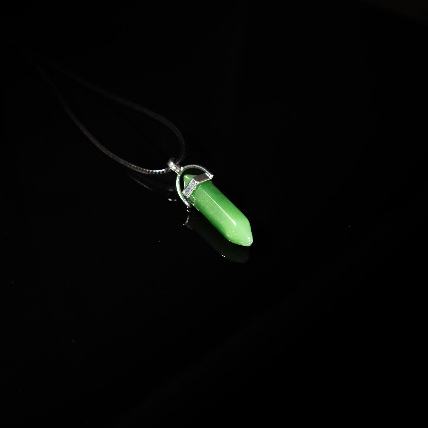Kyber Crystal Pendant Necklace