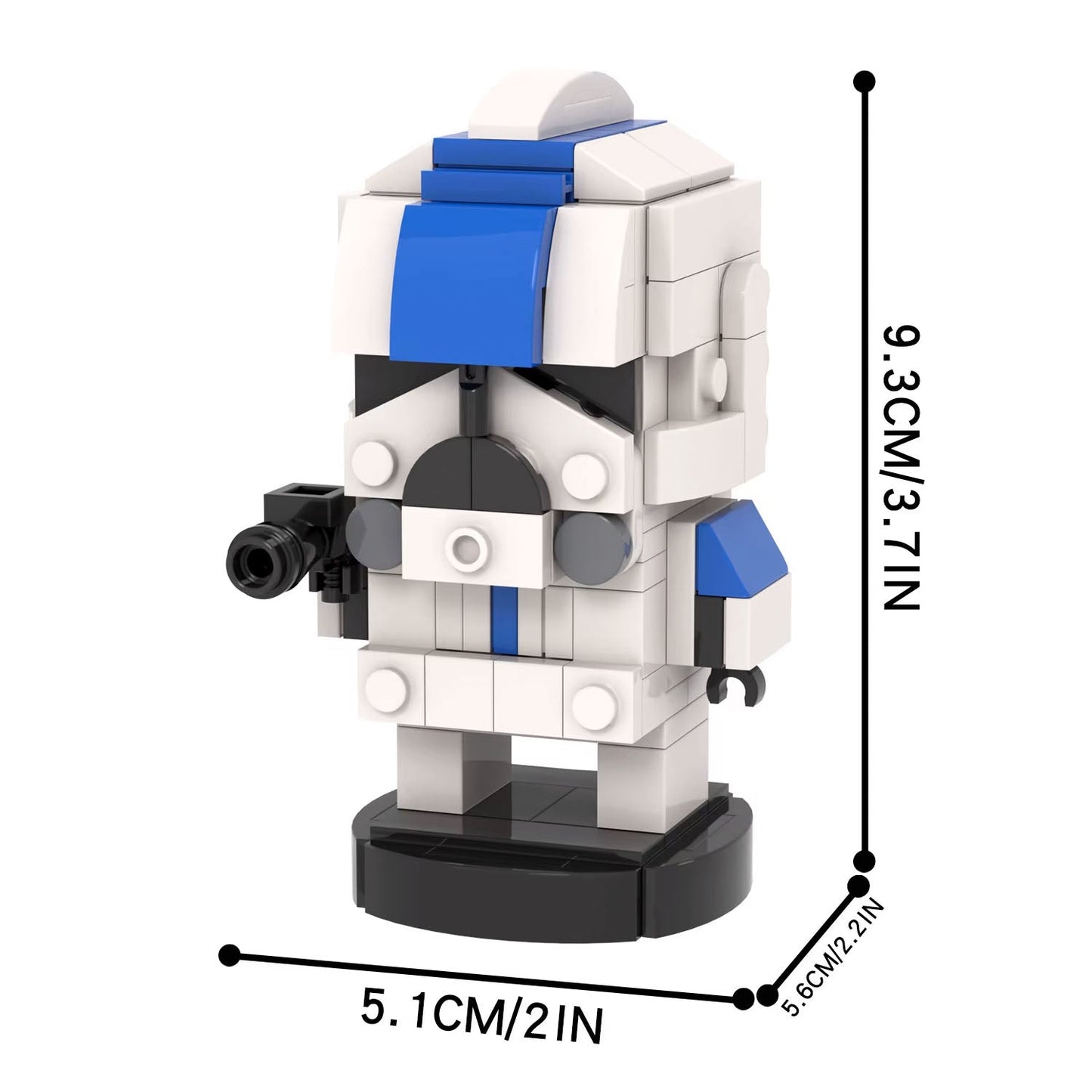 Clone Trooper Phase II - MOC Micro Blocks