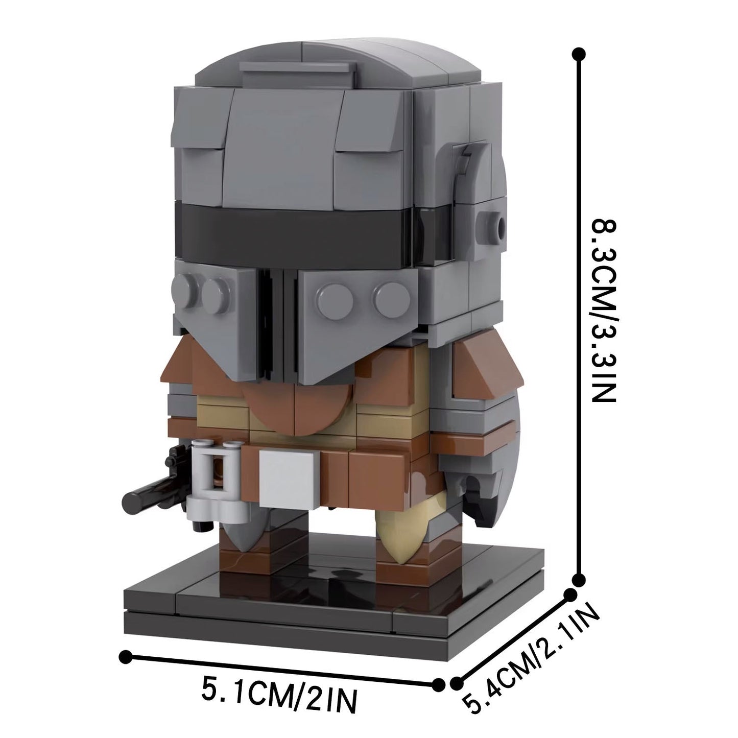 Mandalorian - MOC Micro Blocks