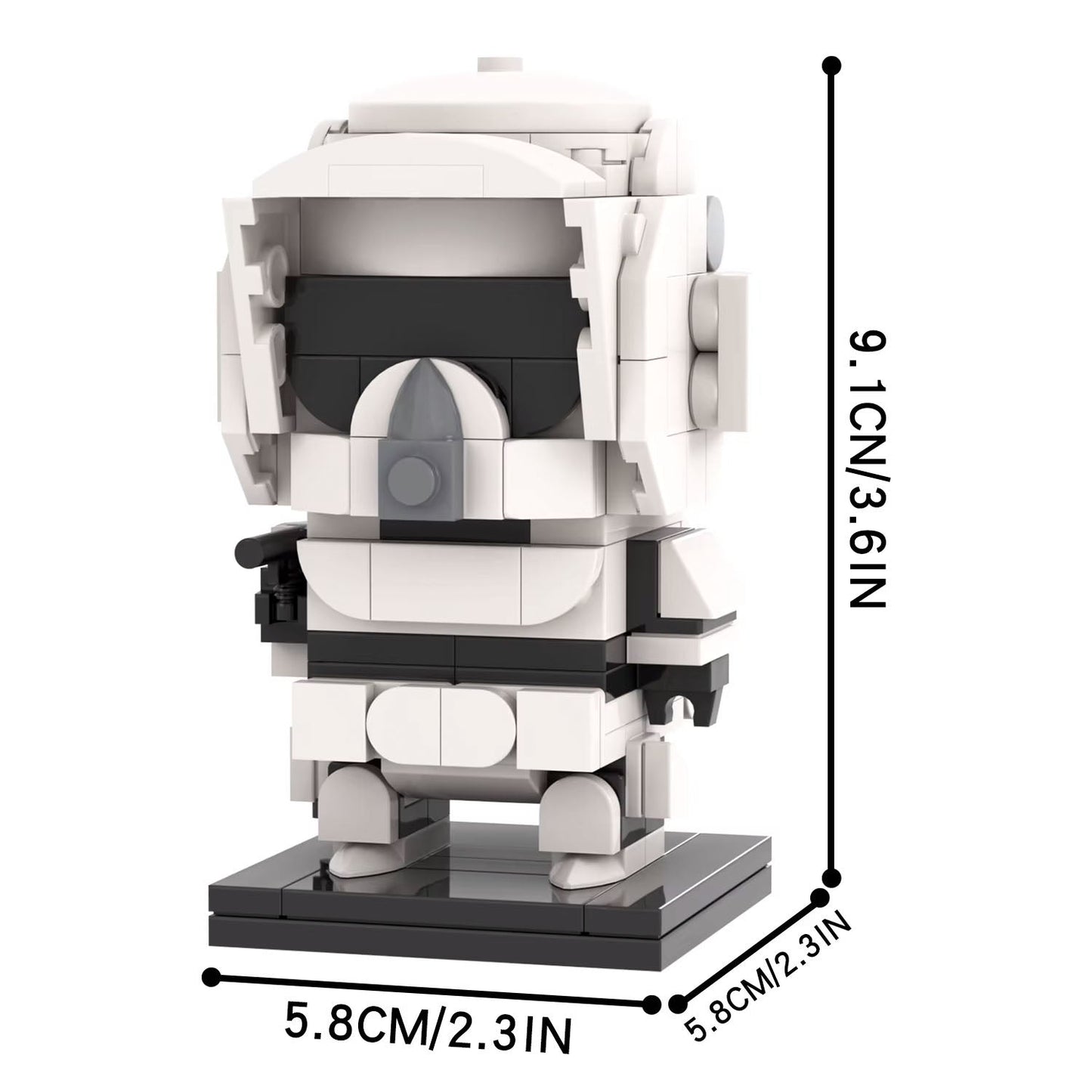 Scout Trooper - MOC Micro Blocks