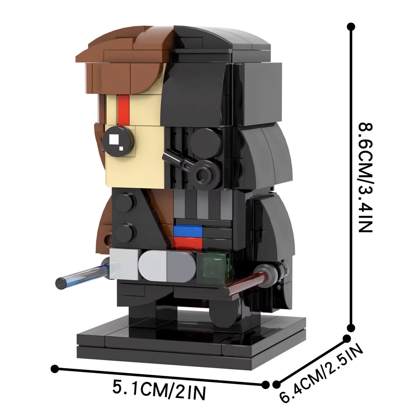 Anakin / Vader - MOC Micro Blocks