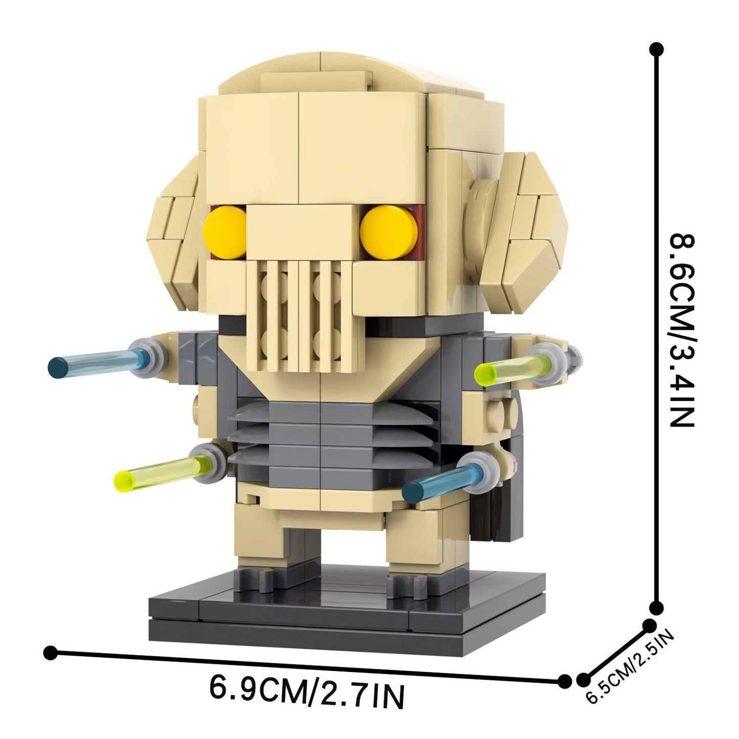 General Grievous - MOC Micro Blocks