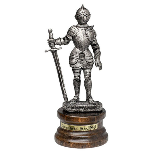 Mini Pewter Knight with Longsword