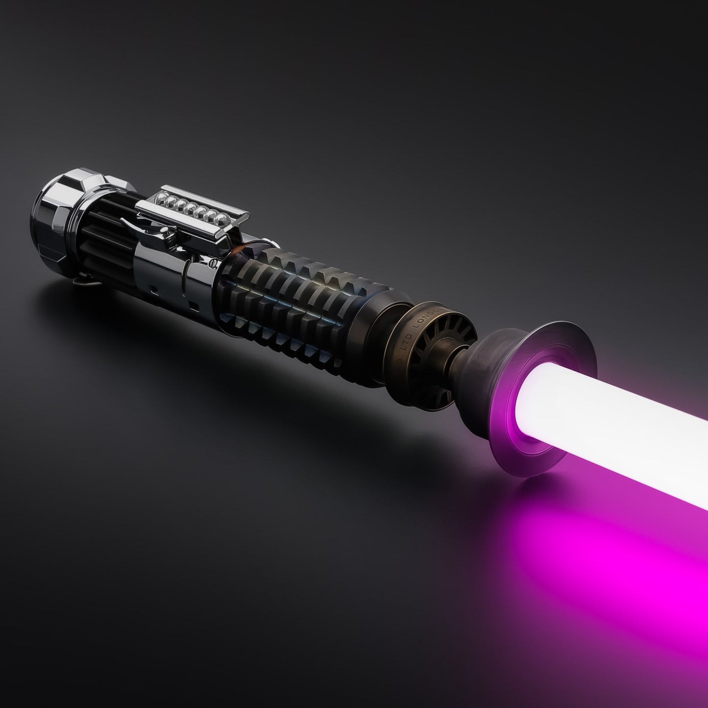 Obi Wan Kenobi (Crystal Chamber) - Neopixel Combat Lightsaber Purple