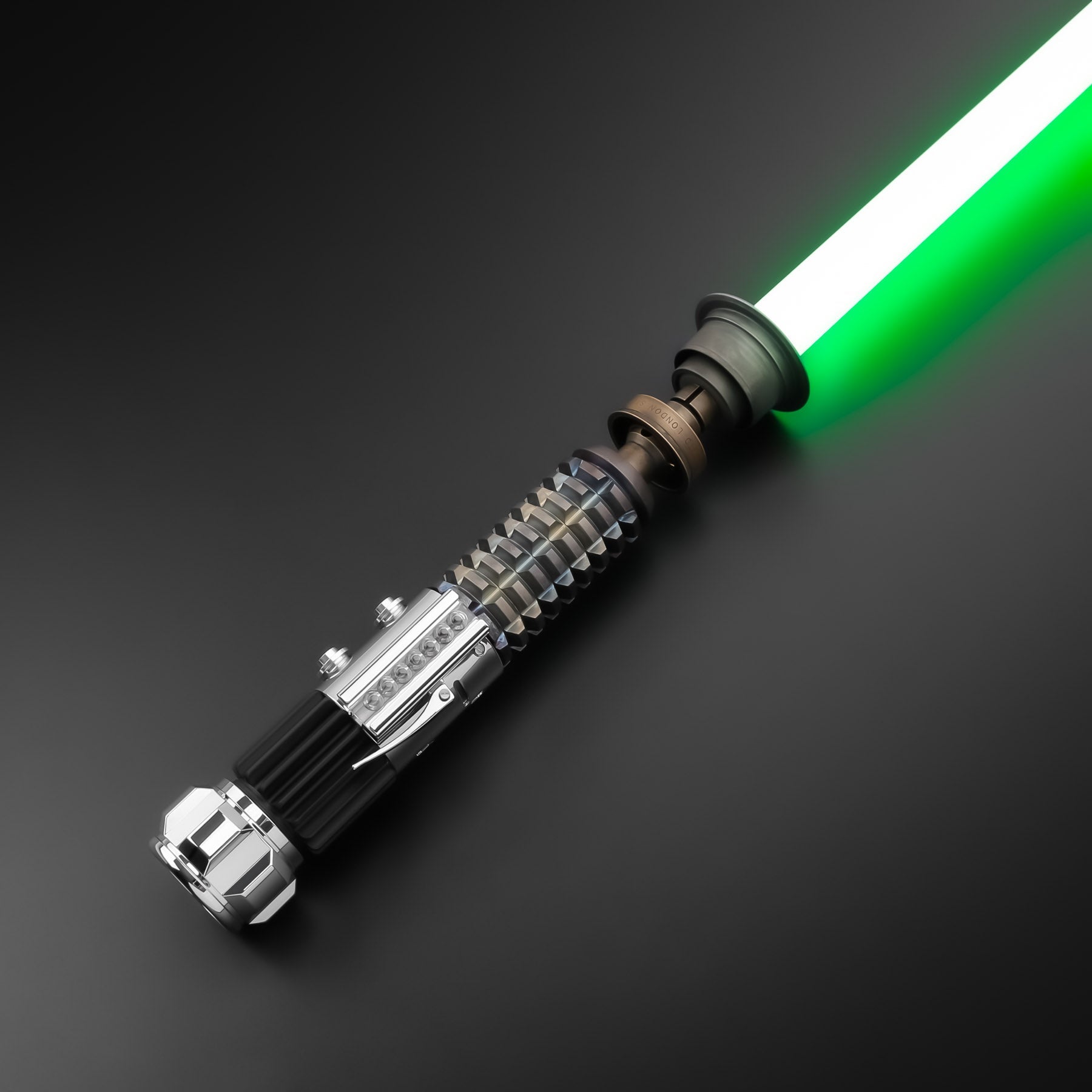 Obi Wan Kenobi (Crystal Chamber) - Neopixel Combat Lightsaber Green