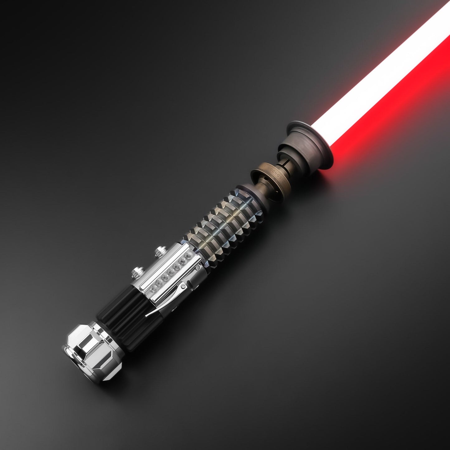 Obi Wan Kenobi (Crystal Chamber) - Neopixel Combat Lightsaber Red