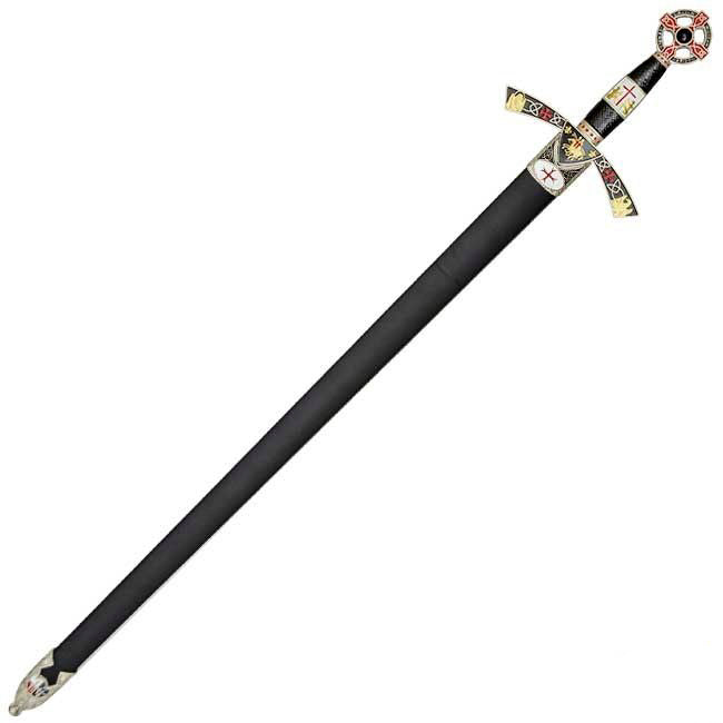 Templar Sword & Scabbard - Deluxe