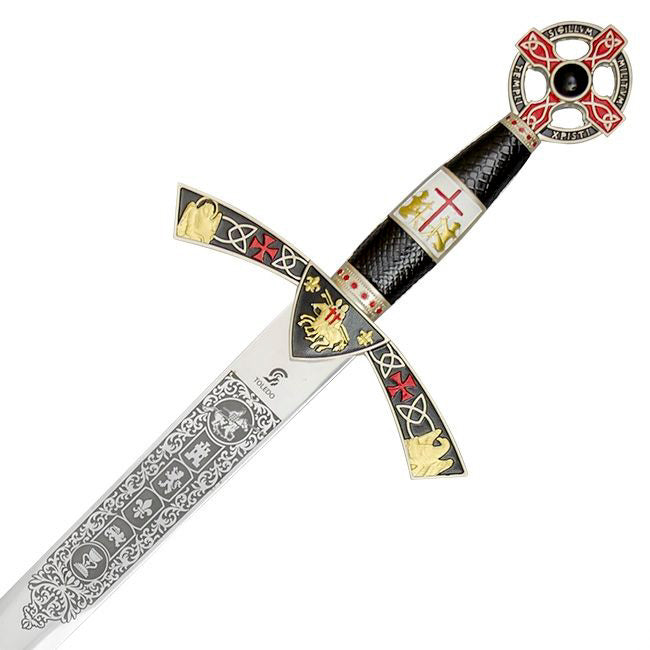 Templar Sword & Scabbard - Deluxe