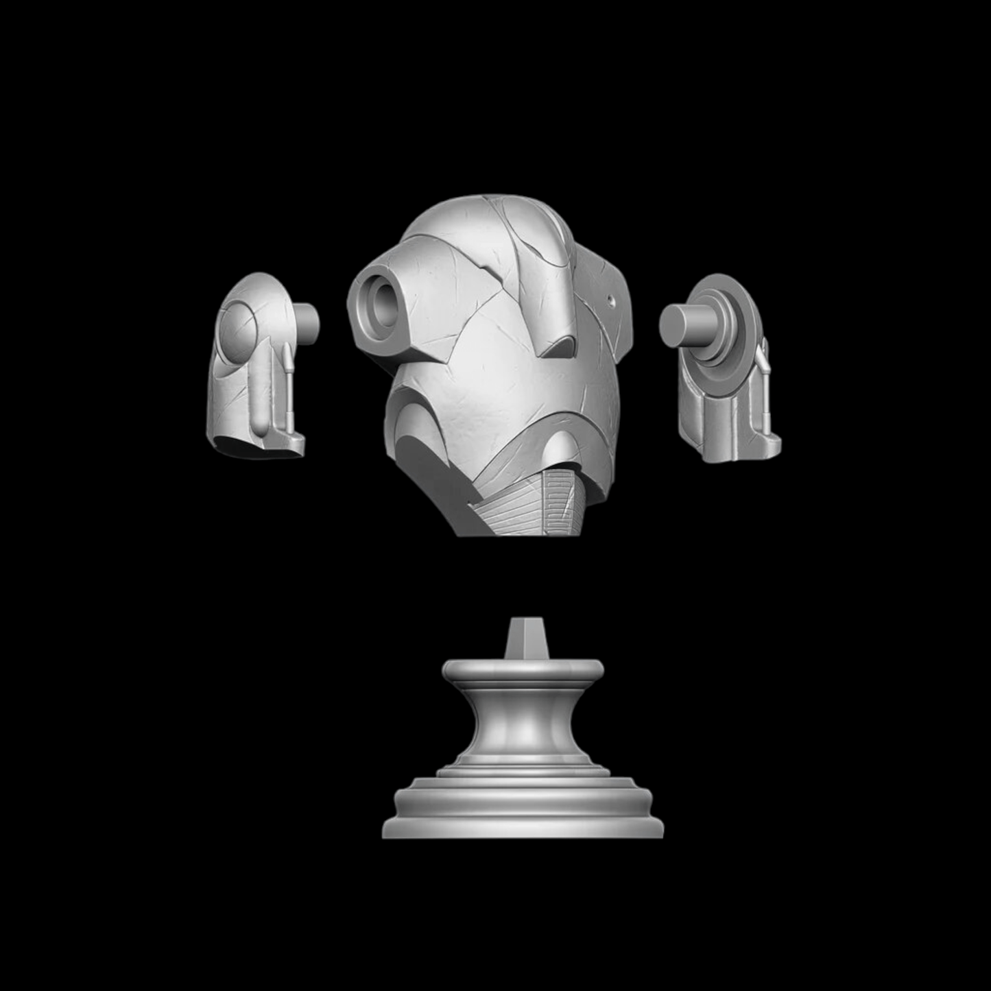 B2 Super Battle Droid Bust - Printed DIY