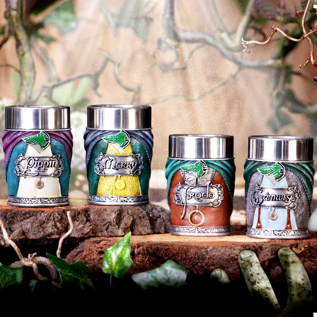 Lord of the Rings Hobbit Shot Glass (Set of 4)