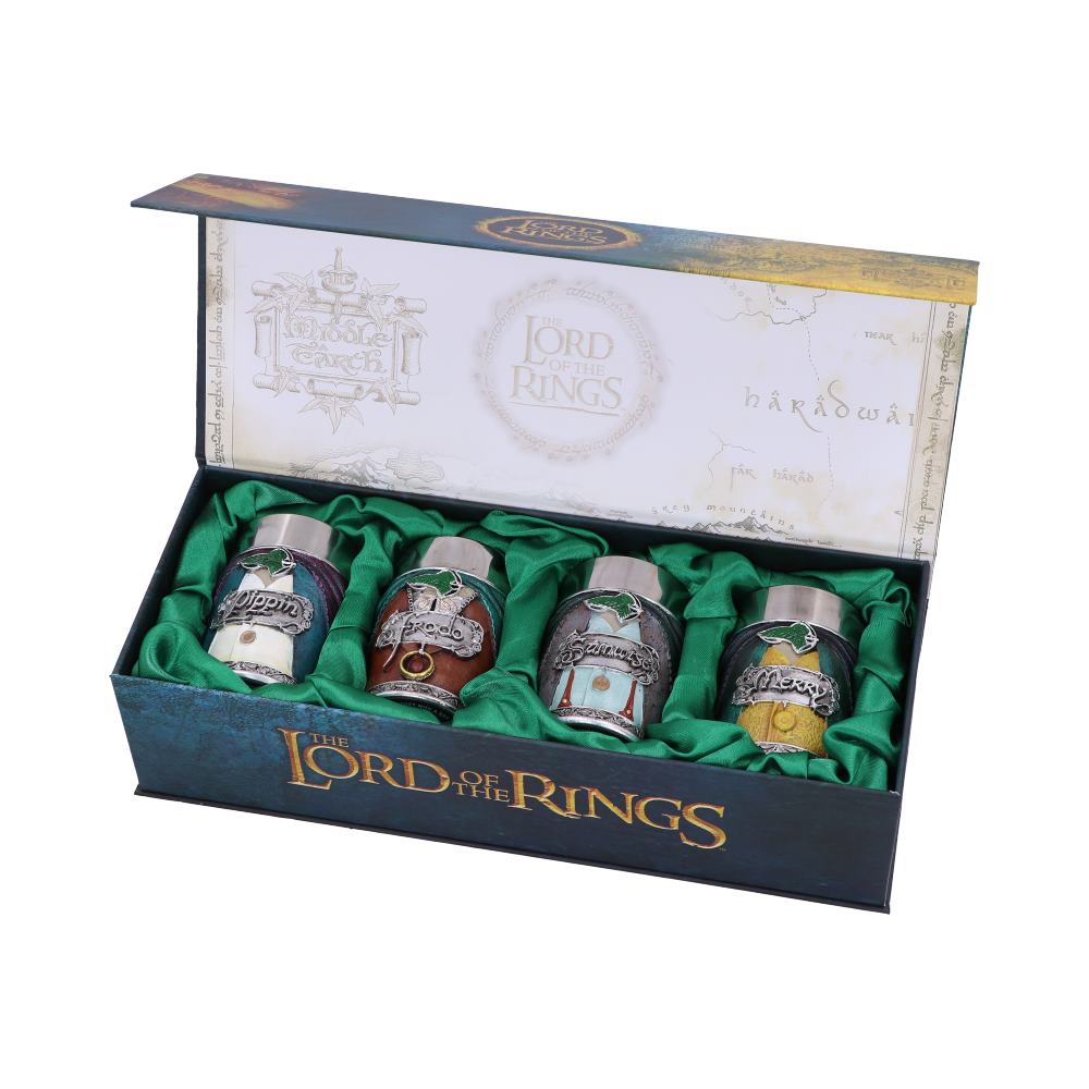Lord of the Rings Hobbit Shot Glass (Set of 4)
