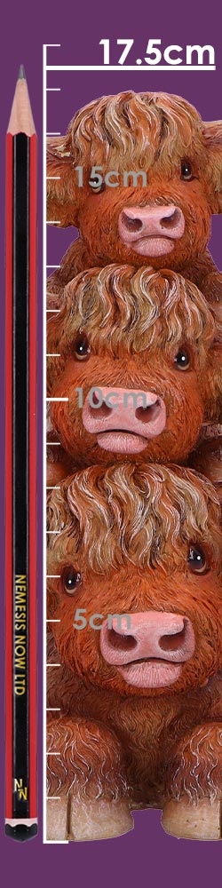 Highland Cow Totem Figurine