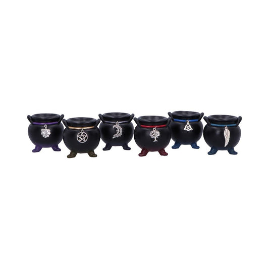 Positive Energy Cauldrons (Set of 6) 6cm