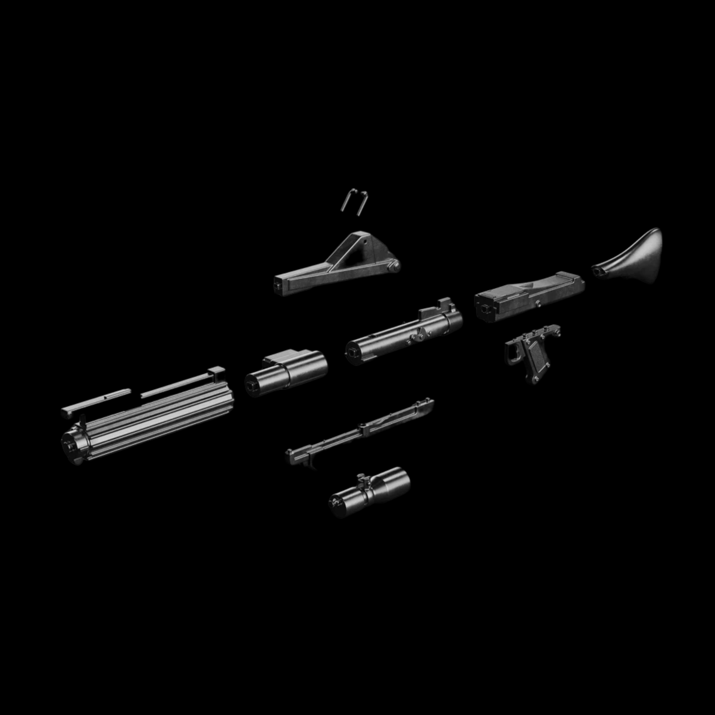 DC-15A Blaster Rifle - Printed DIY