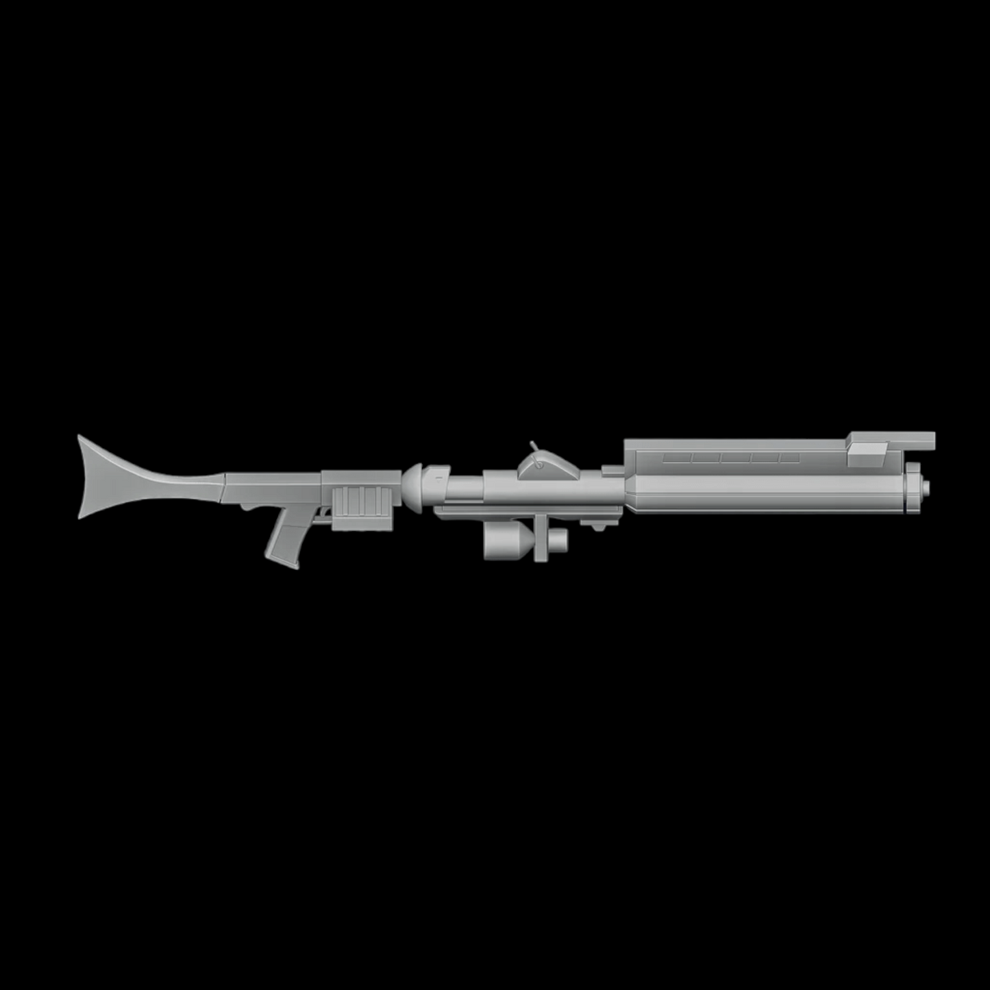 DC-15A Blaster Rifle Animated - Printed DIY